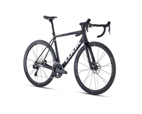 Vélo de route Unisexe 785 HUEZ ULTEGRA DI2 PROTEAM Noir