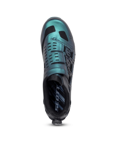 Chaussures Triathlon Homme ROAD TRI CARBON Vert/Noir