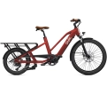 Vélo électrique cargo Unisexe EQUO 4.3 720 Wh Rouge - Image 1/1