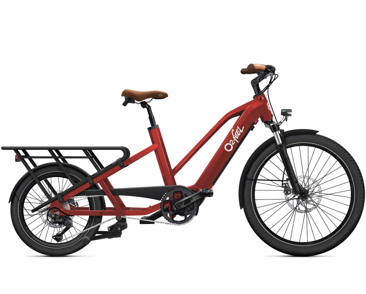 Vélo électrique cargo Unisexe EQUO 4.3 720 Wh Rouge
