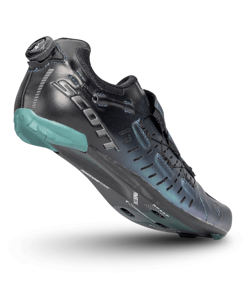 Chaussures Triathlon Homme ROAD TRI CARBON Vert/Noir