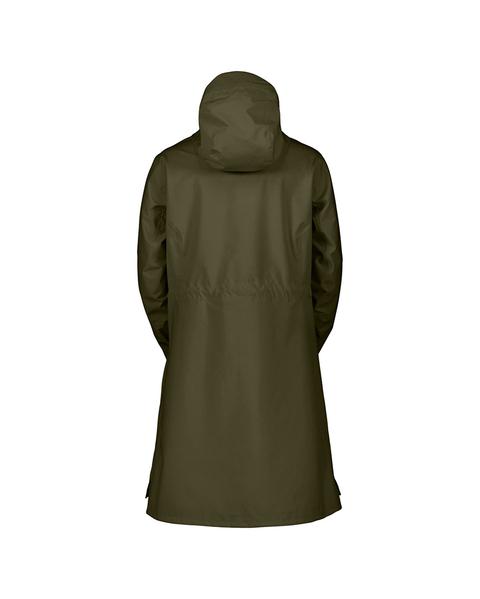 Manteau imperméable Femme RAIN 2.5 LAYERS Vert Sapin