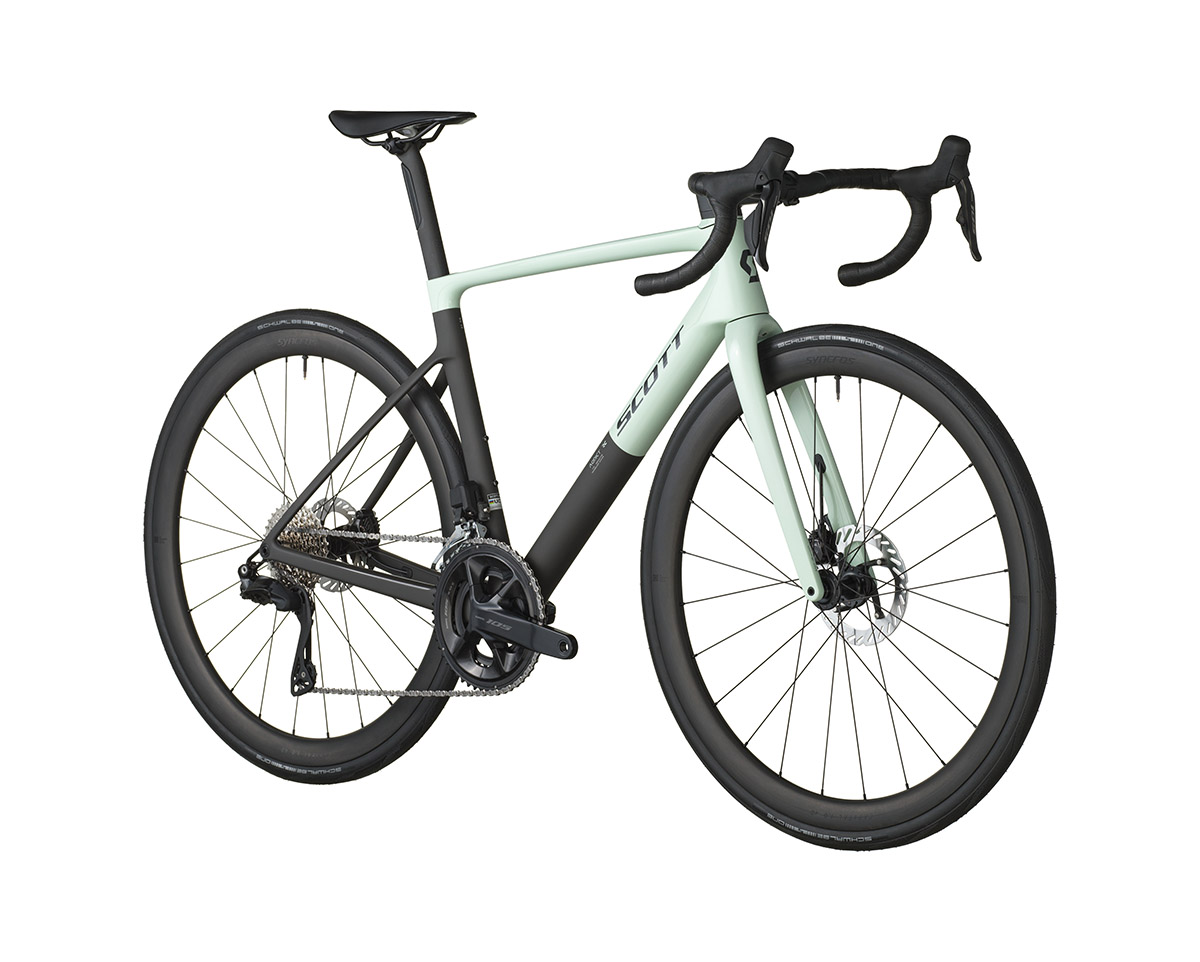 Vélo de route ADDICT RC 30 Vert Glacé/Noir Carbone