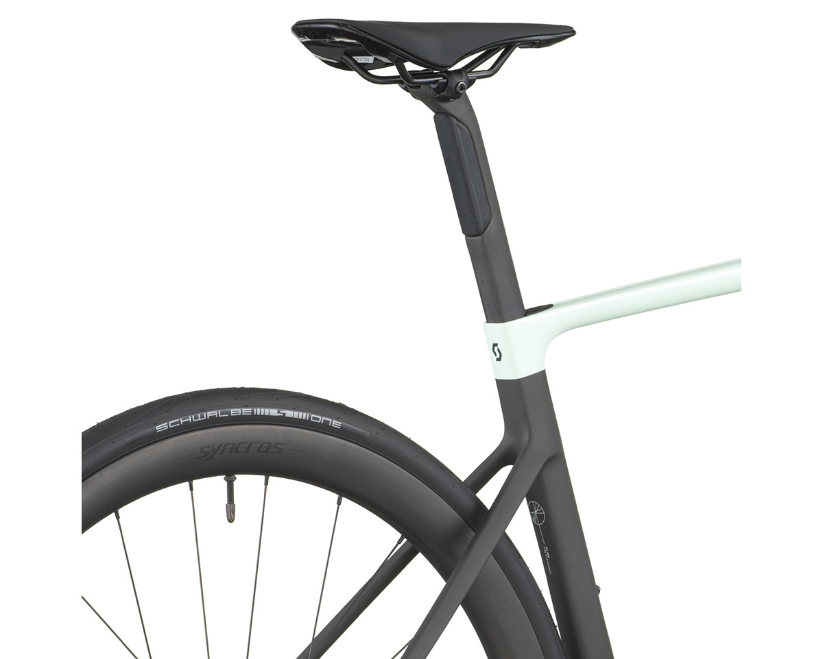 Vélo de route ADDICT RC 30 Vert Glacé/Noir Carbone