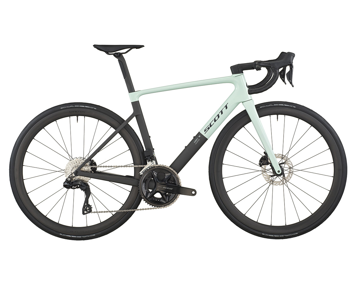 Vélo de route ADDICT RC 30 Vert Glacé/Noir Carbone